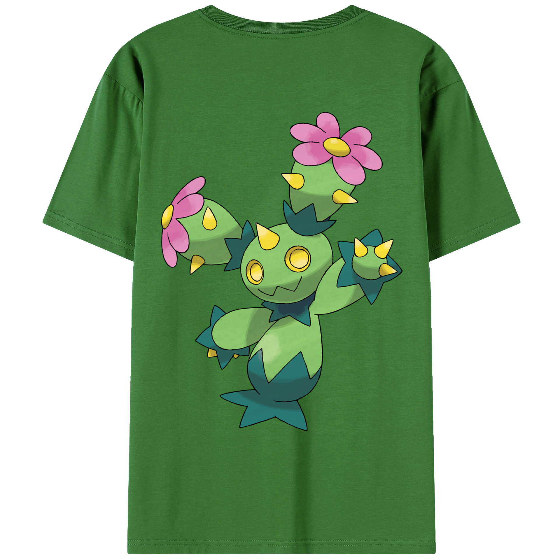 （画像用） ポケットモンスター Pokémon レディース半袖Tシャツ(バックプリント)